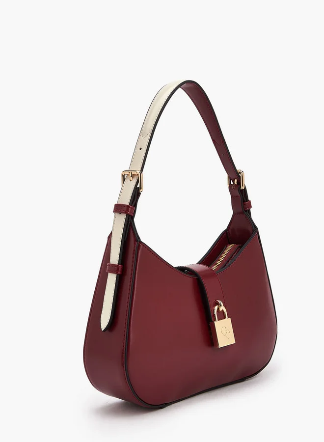 سيليست Solid Shoulder Bag With Adjustable Handle